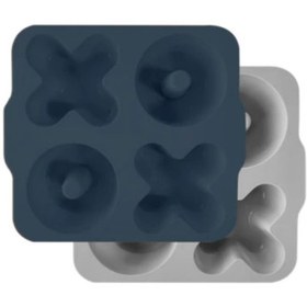 Resim Oioi Muffin & Kek Kalıbı Xoxo Deep Blue/Powder Gray 