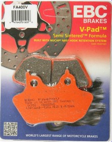 Resim 2006-2007 Harley-Davidson Uyumlu Dyna Street Bob Arka Fren Balatası Ebc N11.2655 