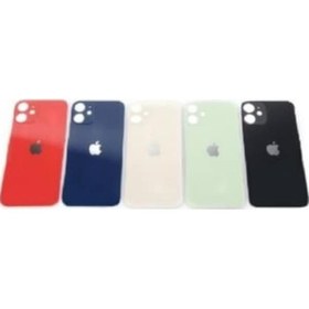 Resim İphone 12 Mini Arka Kapak Pil Batarya Kapağı 