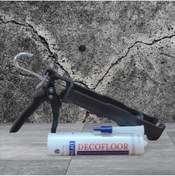 Resim decofloor Duvar Çitası Yapıstırma Seti (Silikon Tabacası,Df-150 Max) 