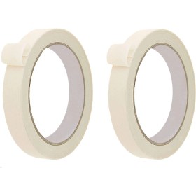 Resim Tify 2 Adet Maskeleme Bandı Boya Bandı 18mm X 25m Kağıt Bant 