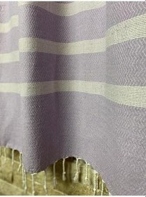 Resim Bohemian Kleopatra Pamuklu Lila 90x190 Peştemal Lila 100 x 200 