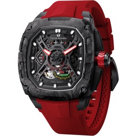 Resim Tsar Bomba Dark Matter 5 Otomatik Saat TB8605 Kırmızı 