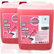 Resim Wbrex Japon Kiraz Çiçeği Besleyici ve Onarıcı Sıvı El Sabunu 2 x 5 L 