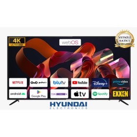 Resim 50hyn3205 50'' 127cm Ekran Webos Android 4k Ultra Hd Uydu Alıcılı Wifi Smart D-led Tv Hyundai