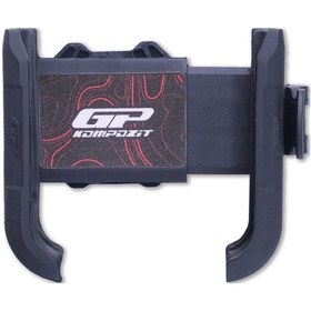 Resim GP Kompozit TTR04 Universal Titreşim Modüllü Telefon Tutucu Siyah - Kırmızı 