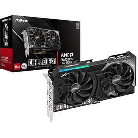 Resim Asrock AMD Radeon™ RX 9060 XT Challenger 16 GB OC GDDR6 128 Bit Ekran Kartı 