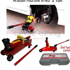 Resim Arabalı Hidrolik Kriko 2 Ton Plastik Çantalı 