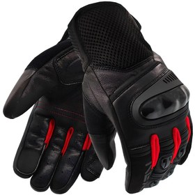 Resim Vexo SPEED UP YAZLIK ELDİVEN SİYAH - KIRMIZI - TS EN 13594 Standardına Uygun 