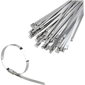 Resim Kablo Bağı Metal 30cm 4.6mm 100 Adet Jameson Jmt-4630 