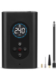 Resim Şarjlı Taşınabilir Powerbank Özellikli Oto Lastik Şişirme Pompası 