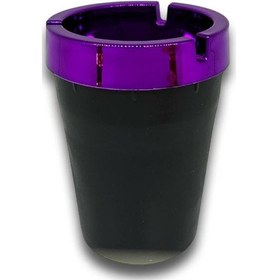Resim Shiny Araç Araba Küllüğü Parlak Mor 9cm 