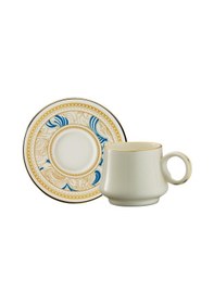 Resim Sandro Moreno 1453 Şal Yüzük Gold 12 Parça 6 Kişilik Kahve Fincan Takım 90 Ml Ar211728 