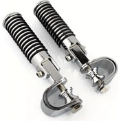 Resim Hightower Gümüş Rengi Otoyol Ayaklıkları, 1" - 1-1/4" Motor Koruma Çubukları İçin 