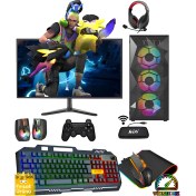 Resim Cachex CRV88 Ryzen 5-3600 32GB Ram 1tb SSD GTX1050Tİ 4gb 24''oyuncu Masaüstü Bilgisayar 