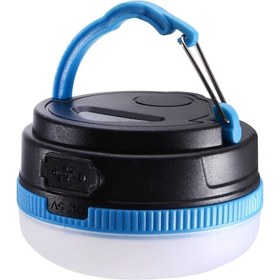 Resim Kamp Çadırı Işığı Led Çadır Asılı Işık Taşınabilir Asılı Işık Mavi 