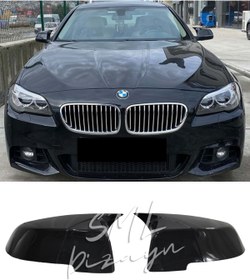 Resim SML Dizayn Bmw F10 Lci-makyajlı Kasa 2013-2017 Batman-yarasa Ayna Kapağı (plastik) F10 Bat Mirror Cover 