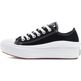 Resim Convers Chuck Taylor All Star Move Canvas Platform Kadın Günlük S Siyah 