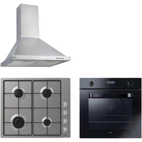 Resim Hoover & Cand-Y Miventa Ankastre Set (HCH6MXTK + CHW6LX + HOT3051BI/E) 