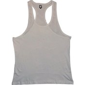 Resim Top Glory Fitness Gym Tank Top Atlet Sporcu Atleti Beyaz 5025 Beyaz 