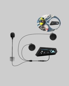 Resim Northcity Bt22 Kask İçi Bluetooth Kulaklık: Hızlı Eşleşme Ve Gürültü Önleyici Mikrofon İle Motosiklet İçin El Serbest Çözüm 