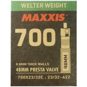Resim Maxxis İç Lastik 700x23/32c 48mm İğne Sibop Siyah 