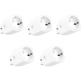 Resim Meross Matter Akıllı Wi-Fi Mini Priz (Apple Homekit, Alexa ve Google Home Destekli) 