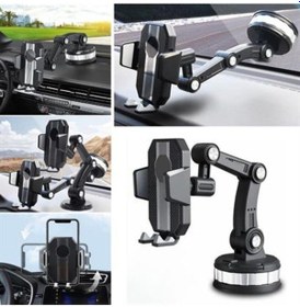 Resim Buffer Jel Vantuzlu Cama Takılabilen Güçlü 360 Derece Dönebilen Ayarlanabilir Araç Içi Vantuzlu Telefon Tutucu Diğer 