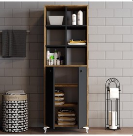 Resim Moxen Mobilya Bdr3 Çok Amaçlı Dolap Raflı MXNBDR3003CVZANTRST 