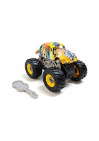 Resim Monster Truck Sök Tak Grafitti Sürtmeli Master Araba Sarı Sarı 