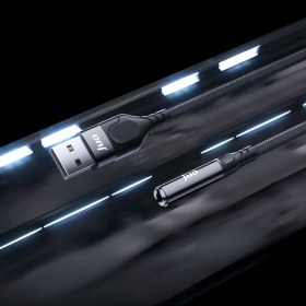 Resim Juo Usb-A To 3.5mm Jack Kulaklık Mikrofon Aux Dönüştürücü Harici Ses Kartı Yüksek Ses Kalitesi 