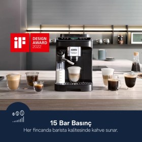 Resim Delonghi Magnifica Evo, ECAM310.60.B Next Tam Otomatik Espresso Kahve Makinesi 