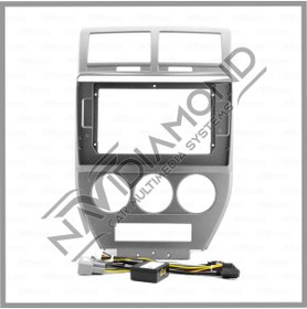 Resim NAVİDİAMOND NAVIDIAMOND JEEP COMPASS 2007-2009 ANDROİD TEYP ÇERÇEVE (9 INCH) - SOKET - CANBUS 