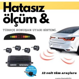 Resim CARSESUAR Sentinel 22mm Türkçe Konuşan Park Sensörü Siyah 