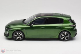 Resim 1:18 OTTO 2022 Peugeot 308 GT Olive Green 