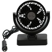 Resim Carub Oto Vantilatör Torpido Üstü Çift Kademeli Ayarlı 12 Volt 