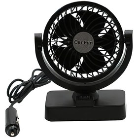 Resim Carub Oto Vantilatör Torpido Üstü Çift Kademeli Ayarlı 12 Volt 