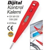Resim Evvano Profesyonel Dijital Kontrol Kalemi Tornavida Voltaj Ölçer 