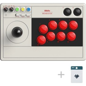 Resim Nintendo Switch ve Windows Için Bluetooth Arcade Stick - Nintendo Switch [ 