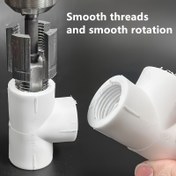 Resim 2'si 1 Arada Entegre Boru Diş Kesici - Tesisatçılar ve DIY Tutkunları İçin Temel Çok Amaçlı Metal Alet 
