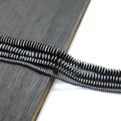 Resim Siyah Rondelle Dilimli Hematit Yapay Taş Aralık Boncuklar Kendin Yap Kolye Bilezik Şanslı Takı Yapımı 