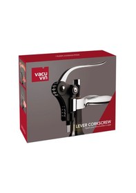 Resim Vacu Vin Kaldıraçlı Tavşan Tirbuşon Siyah 