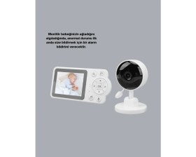 Resim Zero Land Muratech 2.8 Inç Ekranlı Bebek Kamerası Gece Görüşlü ve Sesli Iletişim 