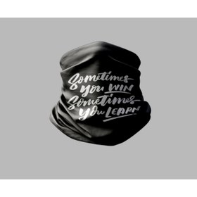 Resim Buffalo Yazı Tasarımlı Motorcu Buff Maske Outdoor Boyunluk Unisex Bandana 