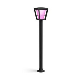 Resim Philips Hue Econic Siyah Uzun Direk Bahçe Lambası 915005732701 