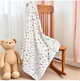 Resim Baskılı Çift Taraflı Penye Battaniye -100x100 Bordo 