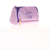 Resim Kaukko Sparkle Plump Mor Kalem Çantası K2524 