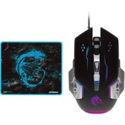 Resim Polosmart Pgm03 Led Işıklı Oyuncu Mouse + Mousepad 