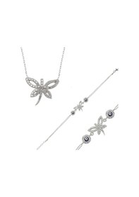 Resim 925 Ayar Gümüş Yusufçuk Set 
