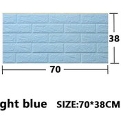 Resim Top Mavi 1/5/10 Adet 70 38 Köpük 3d Stereo Kendinden Yapışkanlı Duvar Kağıdı Çarpışm Esnek Ambalaj Dekoratif Duvar Kağıdı 56396025 